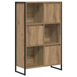 vidaXL Raamaturiiul 68 x 30 x 108.5 cm Tehispuit Artisani tamme