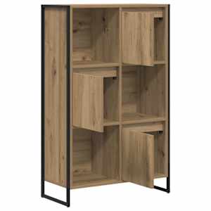 Knihovna 68 x 30 x 108.5 cm kompozitní dřevo Umělecký dub - obrázek 5