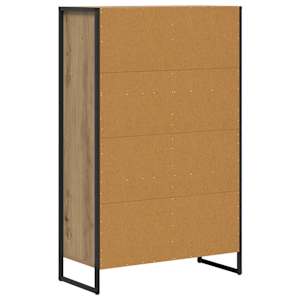 Knihovna 68 x 30 x 108.5 cm kompozitní dřevo Umělecký dub - obrázek 8