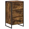 vidaXL K&otilde;ide Suitsutatud tamm 43 x 36 x 75,5 cm Tehispuit