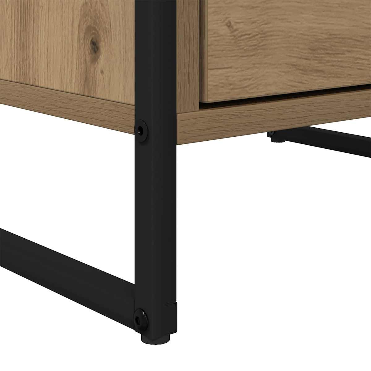 Sideboard 43 x 36 x 75,5 cm Konstrueret træ - Billede 10