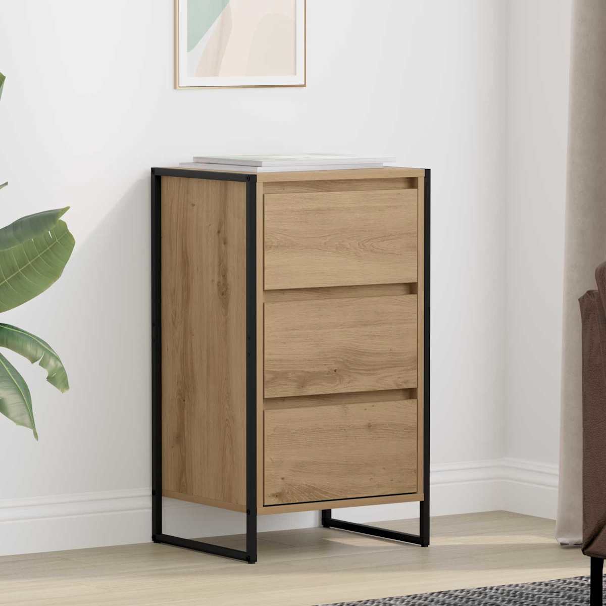 Sideboard 43 x 36 x 75,5 cm Konstrueret træ