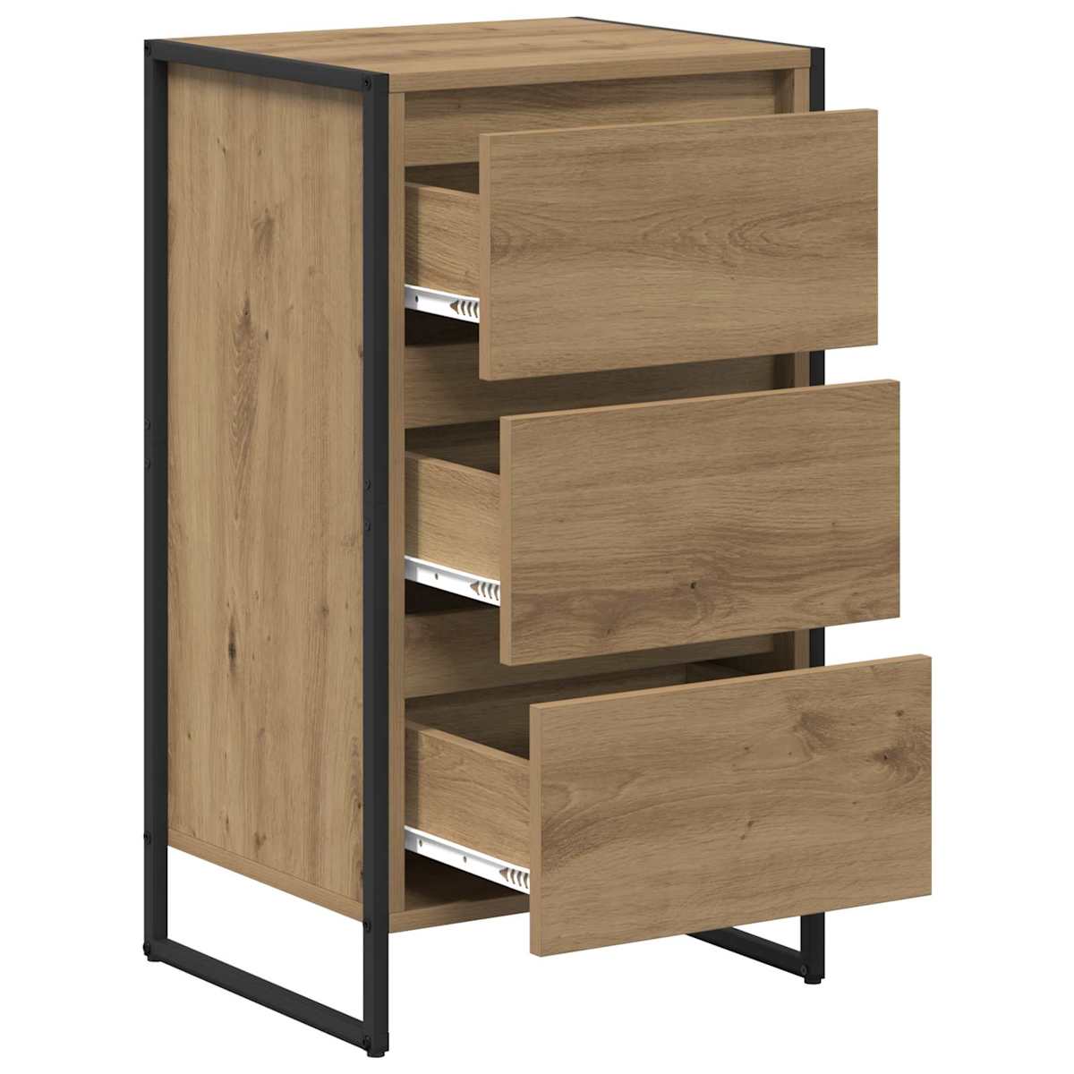 Sideboard 43 x 36 x 75,5 cm Konstrueret træ - Billede 5