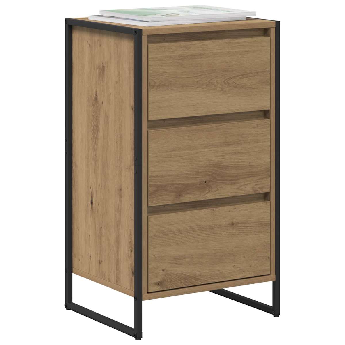 Sideboard 43 x 36 x 75,5 cm Konstrueret træ - Billede 3