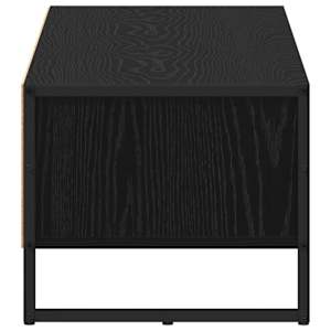 Televizní skříň Černý dub 100 x 36.5 x 30.5 cm kompozitní dřevo - obrázek 6