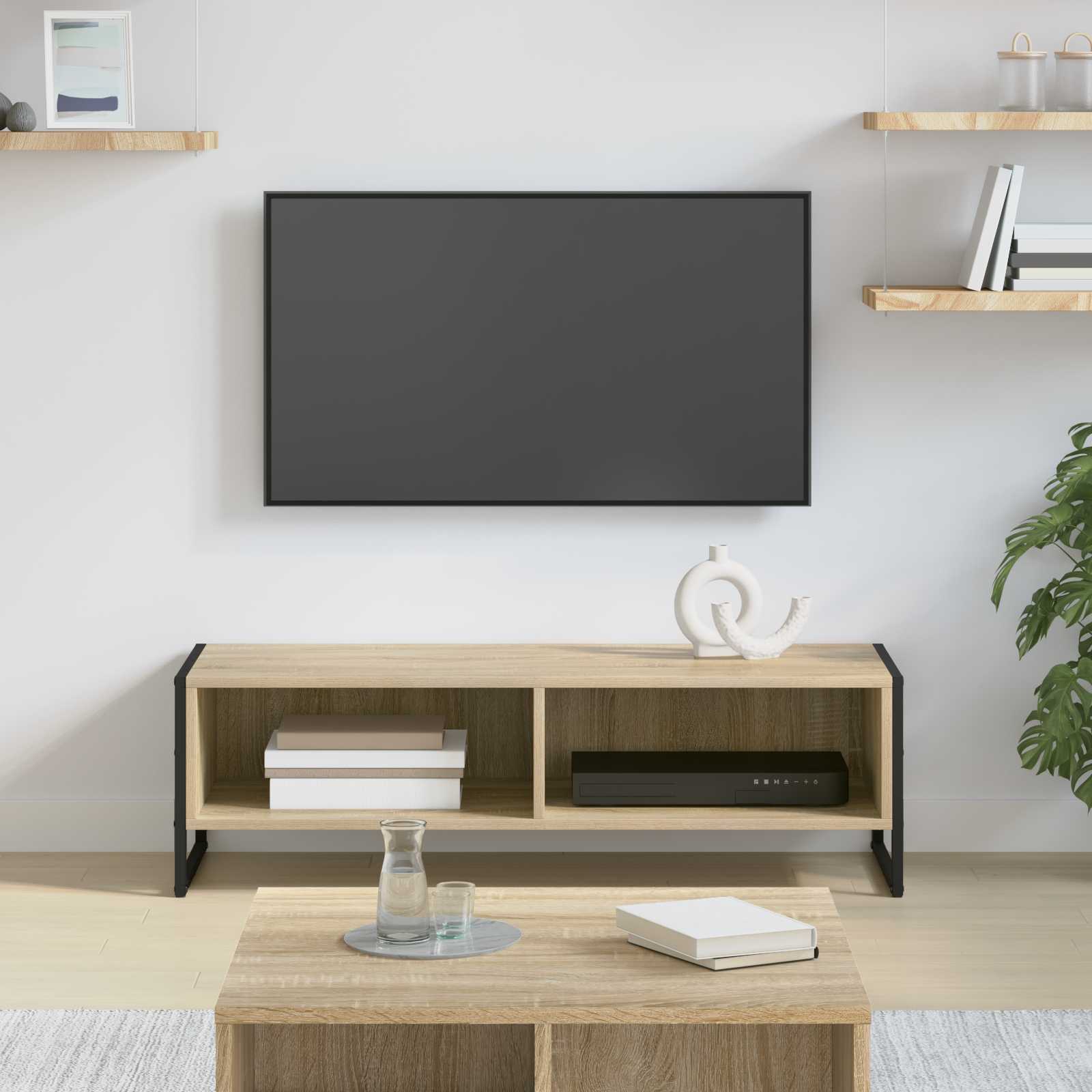 Suport TV & Masă TV - Cabinet TV Sonoma 100 x 36.5 x 30.5 cm Lemn compozit