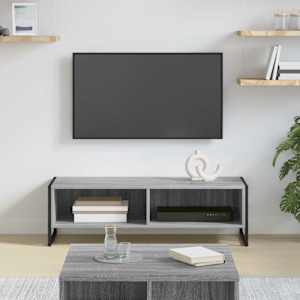 TV omarica Siva Sonoma 100 x 36.5 x 30.5 cm Konstruiran les