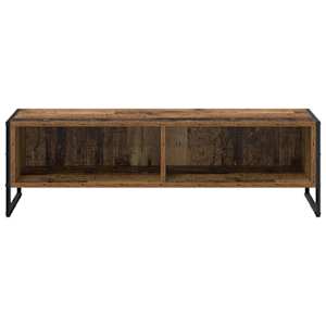 Televizní skříň Staré dřevo 100 x 36.5 x 30.5 cm - obrázek 5