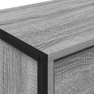 Televizní skříň Šedá Sonoma 100 x 36 x 49,5 cm kompozitní dřevo - obrázek 9