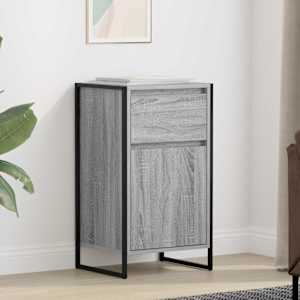 Servírovací skříň se zásuvkou Šedá Sonoma 81 x 36 x 150.5 cm - obrázek 1