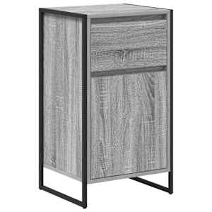 Servírovací skříň se zásuvkou Šedá Sonoma 81 x 36 x 150.5 cm - obrázek 2