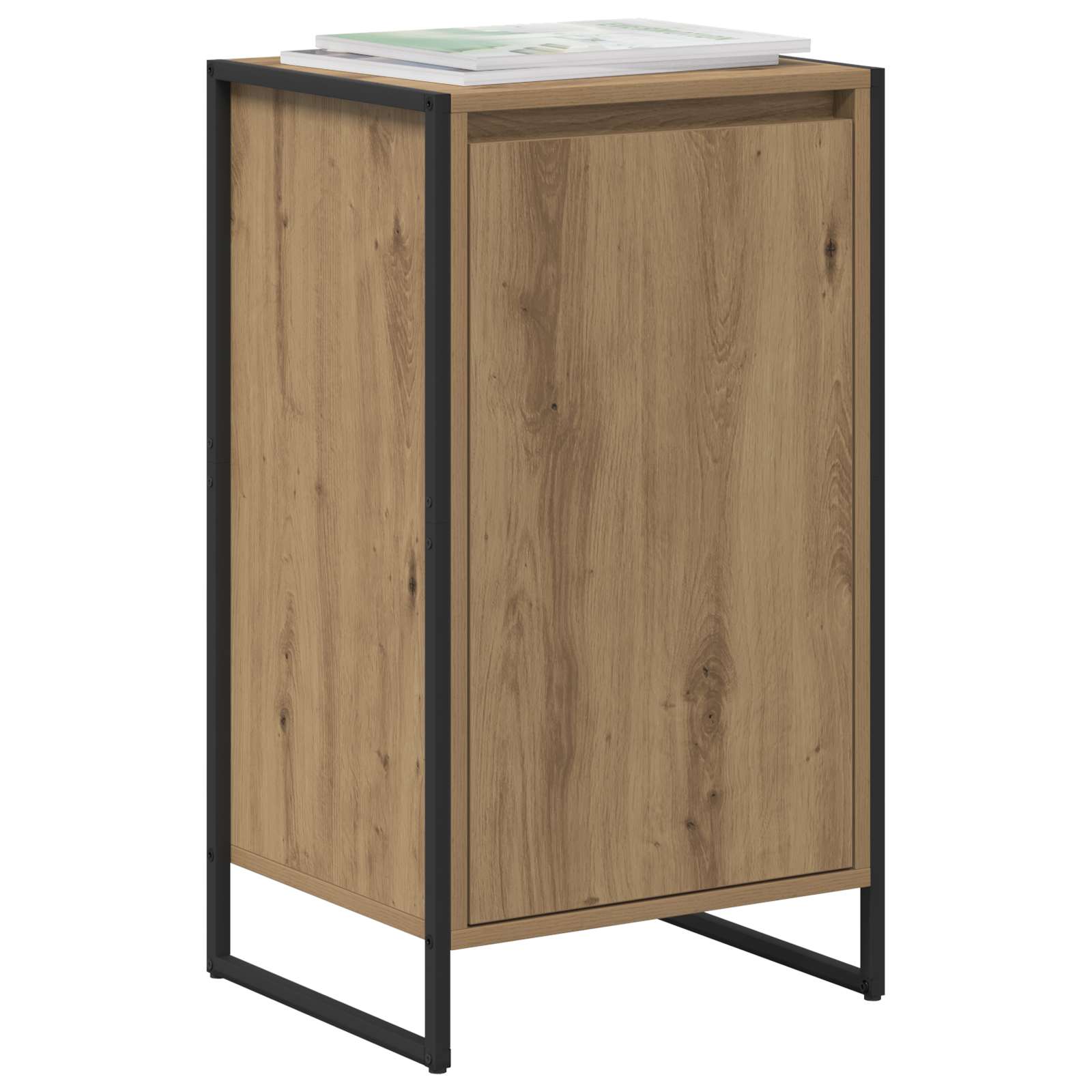 vidaXL Dressoir Ambachtelijk eiken 43 x 36 x 75,5 cm Bewerkt hout