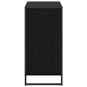 Servírovací skříň Černý dub 79 x 36 x 75.5 cm kompozitní dřevo - obrázek 7