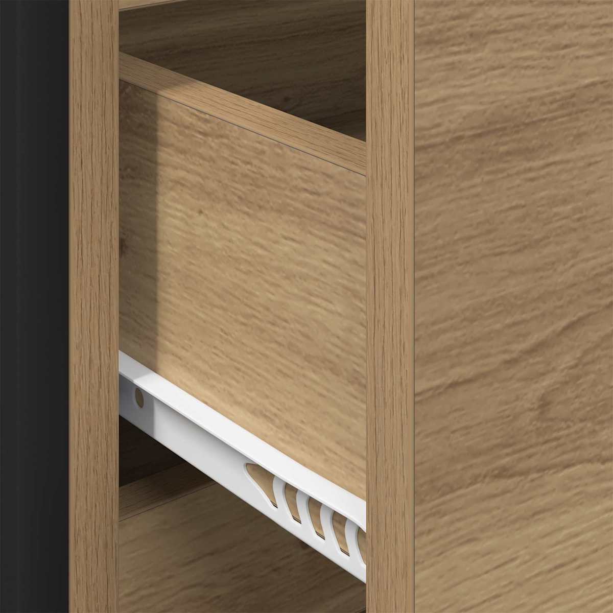 Sideboard 79 x 36 x 75.5 cm Konstrueret træ - Billede 11