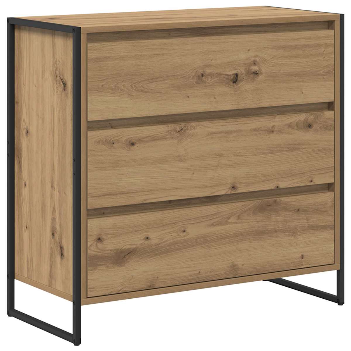 Sideboard 79 x 36 x 75.5 cm Konstrueret træ - Billede 2