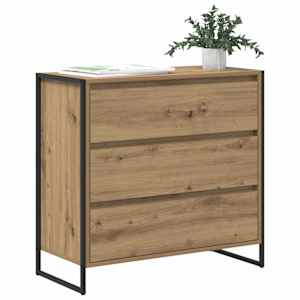 Servírovací skříň Umělecký dub 79 x 36 x 75.5 cm - obrázek 3