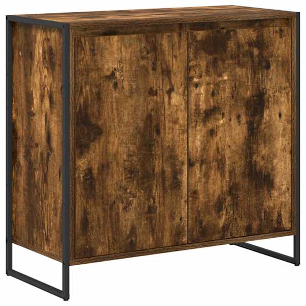 vidaXL K&otilde;rvalkapp Suitsu tamm 79 x 36 x 75 cm Tehispuit