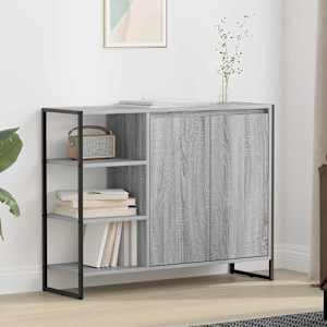 Stranska omara Siva Sonoma 96,5 x 30 x 75 cm Konstruiran les