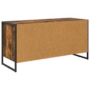 Televizní skříň Kouřový dub 100 x 36 x 49.5 cm kompozitní dřevo - obrázek 8