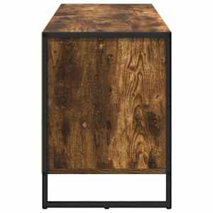 Televizní skříň Kouřový dub 100 x 36 x 49.5 cm kompozitní dřevo - obrázek 7
