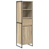 vidaXL Raamaturiiul Sonoma 43 x 36 x 150.5 cm Tehispuit