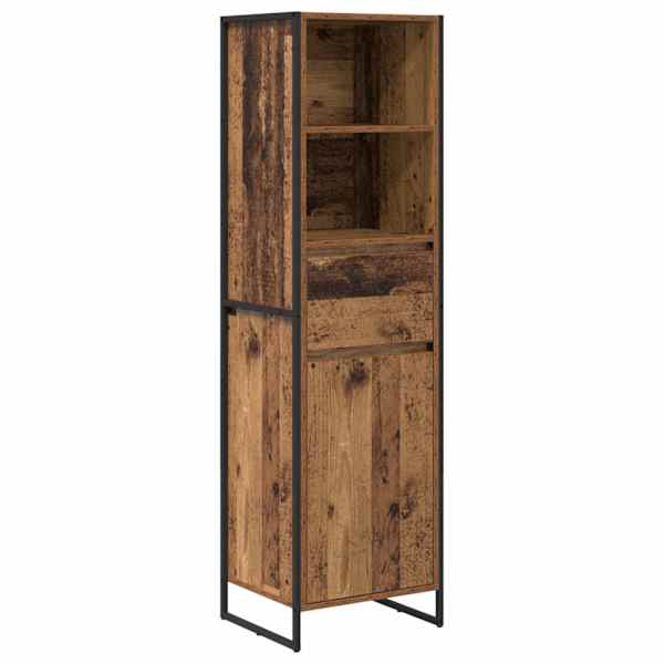 vidaXL Raamaturiiul Vana puit 43 x 36 x 150.5 cm Tehispuit