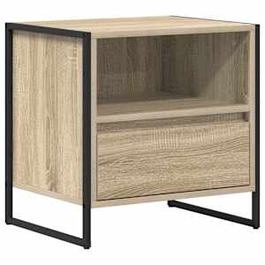 Noční stolek 2 pcs Sonoma 50 x 39,5 x 50 cm kompozitní dřevo - obrázek 5