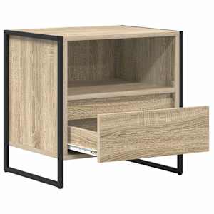 Noční stolek 2 pcs Sonoma 50 x 39,5 x 50 cm kompozitní dřevo - obrázek 11