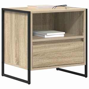 Noční stolek 2 pcs Sonoma 50 x 39,5 x 50 cm kompozitní dřevo - obrázek 3
