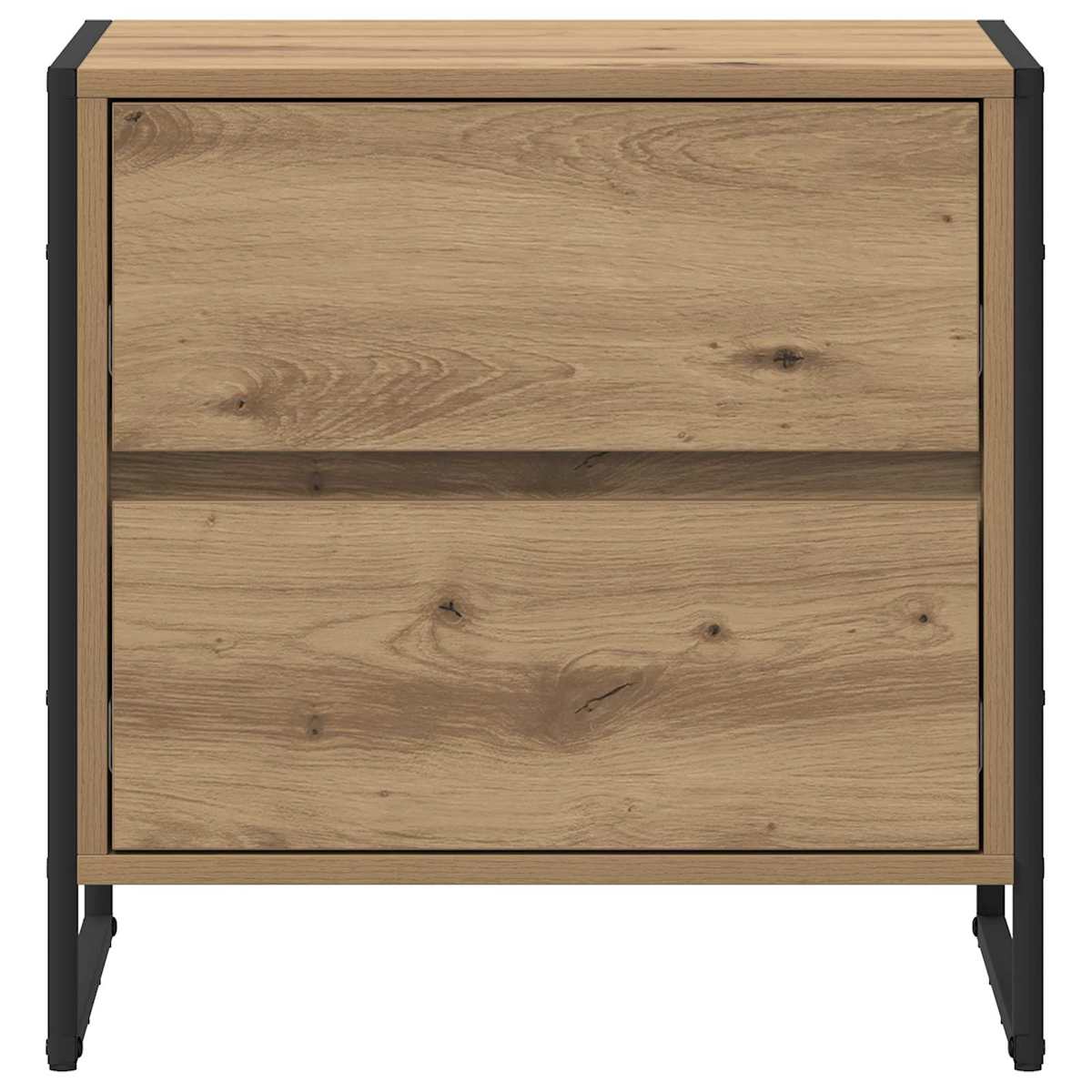 Sengebord 50 x 39,5 x 50 cm Konstrueret træ - Billede 6