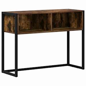 vidaXL Otsalaud Suitsu tamm 100 x 36 x 75 cm Tehispuit