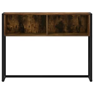 Odkládací stolek Kouřový dub 100 x 36 x 75 cm kompozitní dřevo - obrázek 5