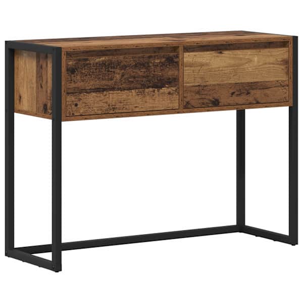 vidaXL Otsalaud Vana puit 100 x 36 x 75 cm Tehispuit