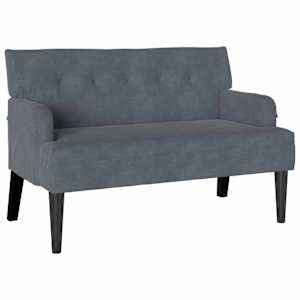 vidaXL Chesterfieldi pink Tumehall 112 x 65,5 x 75 cm Samet