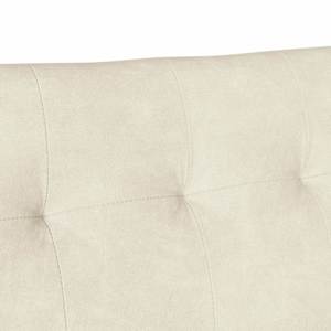 Chesterfield lavice Krémová 112 x 65,5 x 75 cm samet - obrázek 8