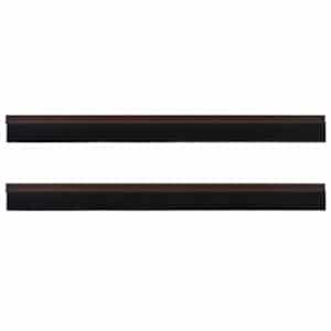 Samolepicí štěrbiny na dveře 2 pcs Hnědá 100 cm - obrázek 5