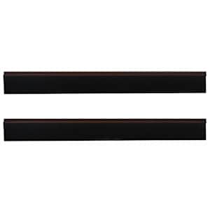 Samolepicí štěrbiny na dveře 2 pcs Hnědá 100 cm - obrázek 5