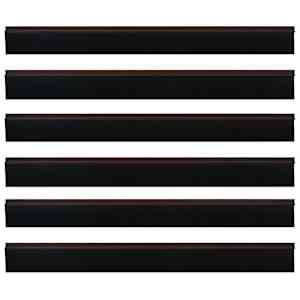 Samolepicí štěrbiny na dveře 6 pcs Hnědá 100 cm - obrázek 5