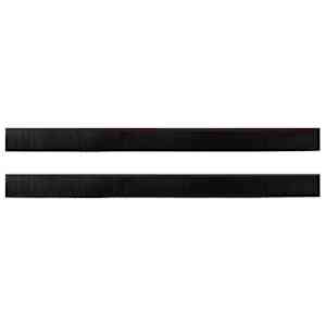 vidaXL Isekleebivad Uksed Brush Seibid 2 tk 100 cm Alumiiniumisulamist