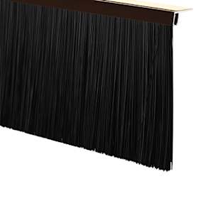 Samolepicí štěrbiny na dveře 12 pcs Hnědá 100 cm - obrázek 7
