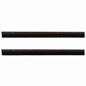 Šroubovací těsnění dveřního kartáče 2 pcs Hnědá 100 cm - obrázek 5