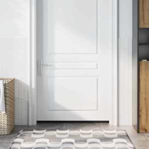 Skrbniki za vrata z vijaki 12 pcs Rjava 100 cm