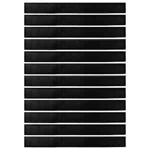 Šroubovací těsnění dveřního kartáče 12 pcs Hnědá 100 cm - obrázek 6