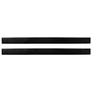 vidaXL Isekleebivad Uksed Brush Seibid 2 tk 100 cm Alumiiniumisulamist