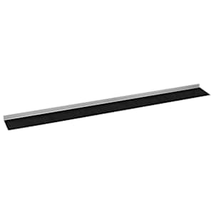 Samolepicí štěrbiny na dveře 2 pcs Stříbrná 100 cm - obrázek 5