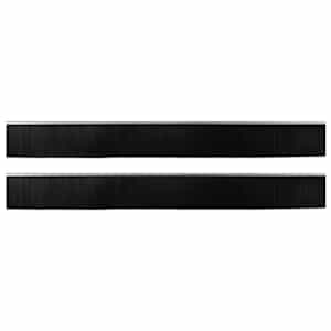 Samolepicí štěrbiny na dveře 2 pcs Stříbrná 100 cm - obrázek 2
