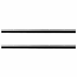 Šroubovací těsnění dveřního kartáče 2 pcs Stříbrná 100 cm - obrázek 5