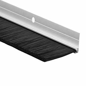 Šroubovací těsnění dveřního kartáče 2 pcs Stříbrná 100 cm - obrázek 10
