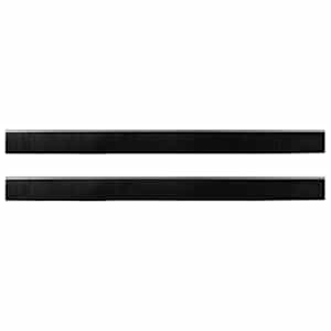 Šroubovací těsnění dveřního kartáče 2 pcs Stříbrná 100 cm - obrázek 6