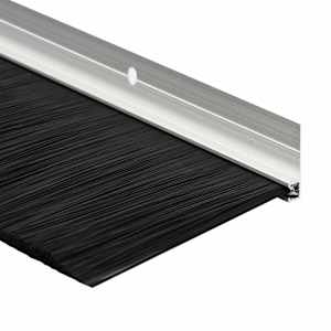 Šroubovací těsnění dveřního kartáče 2 pcs Stříbrná 100 cm - obrázek 10